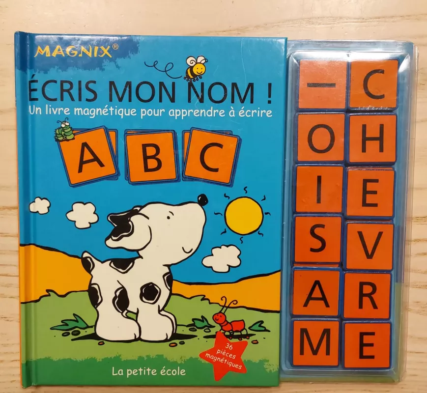 Écris mon nom ! - le livre magnétique pour apprendre à écrire - Autorių kolektyvas (įvairūs), knyga 2