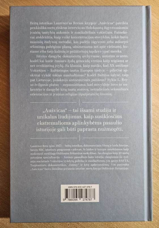 Aušvicas: naciai ir „Galutinis sprendimas" - Laurence Rees, knyga 3
