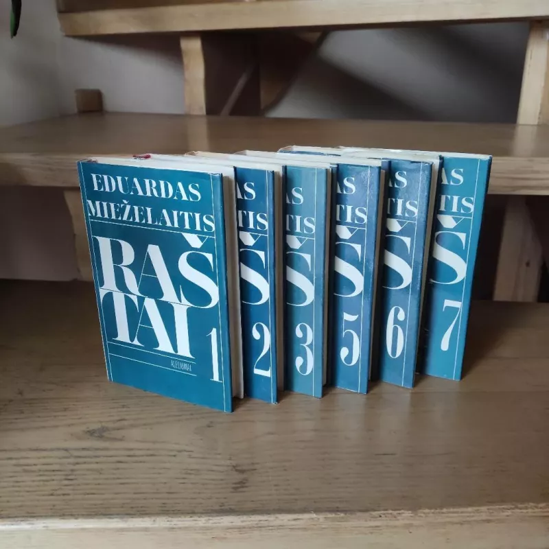 Eduardas Mieželaitis. Raštai 1, 2, 3, 5, 6, 7 - Eduardas Mieželaitis, knyga 2