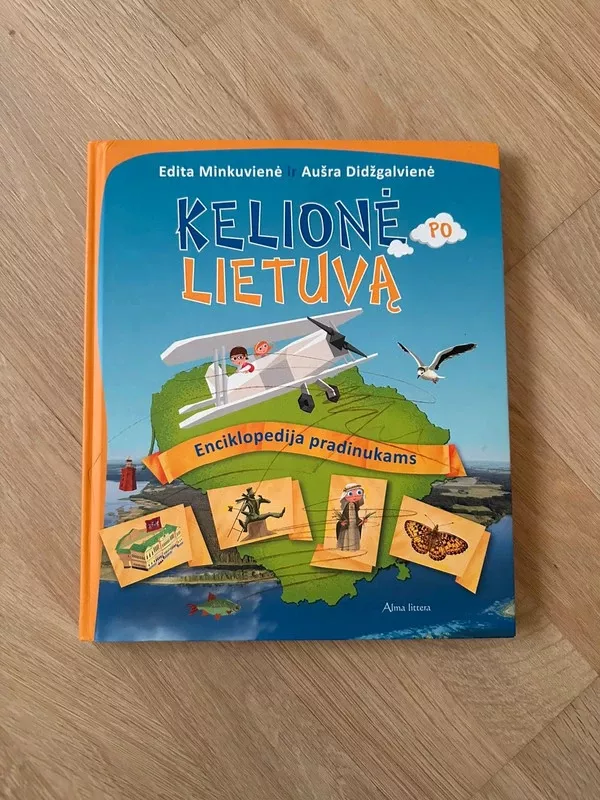 Kelionė po Lietuvą. Enciklopedija pradinukams - E. Mikniuvienė ir A. Didžgalvienė, knyga 2