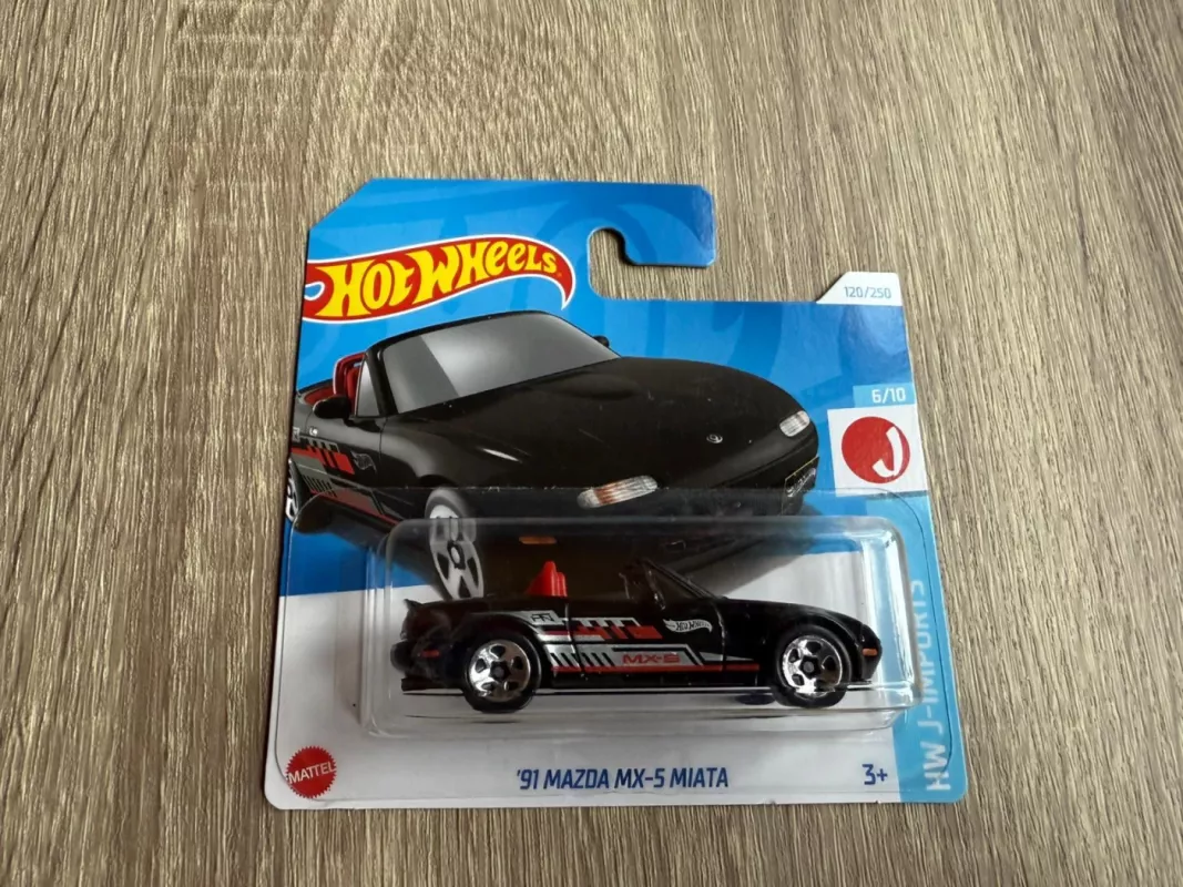 91 Mazda MX-5 Miata Hot Wheels - , namai ir interjeras 2