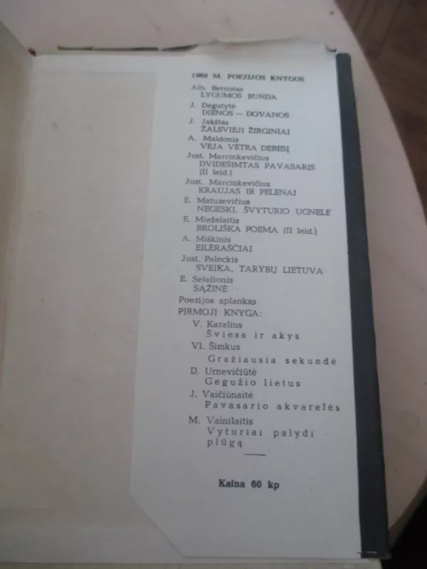 Saulė gintare - Eduardas Mieželaitis, knyga 5