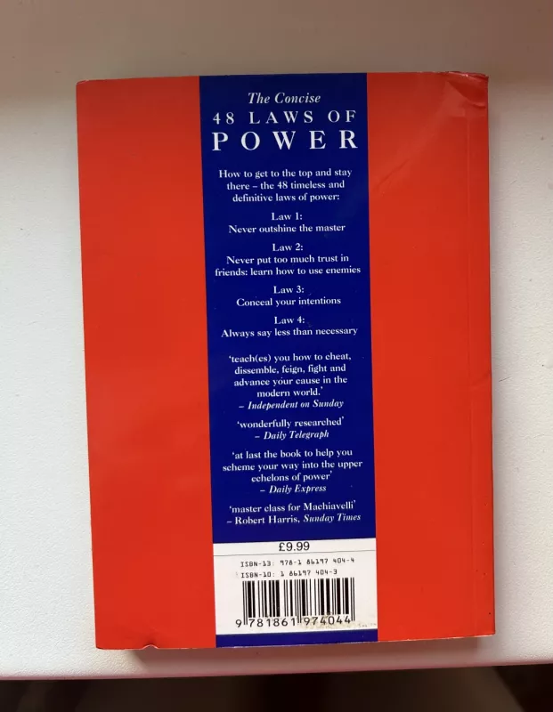 48 Laws of Power - Robert Greene, knyga 3