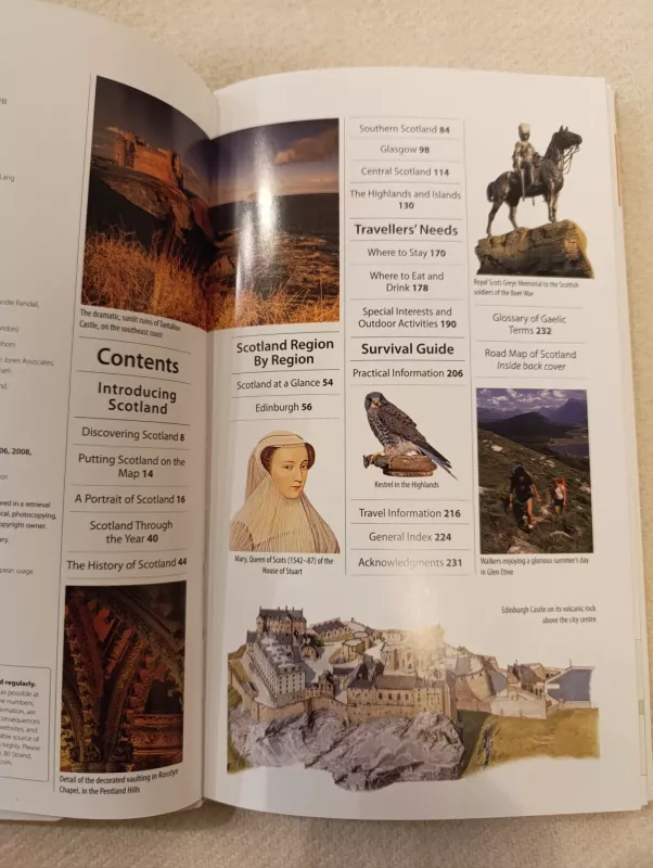 DK Eyewitness travel guide Scotland - DK Eyewitness, knyga 3