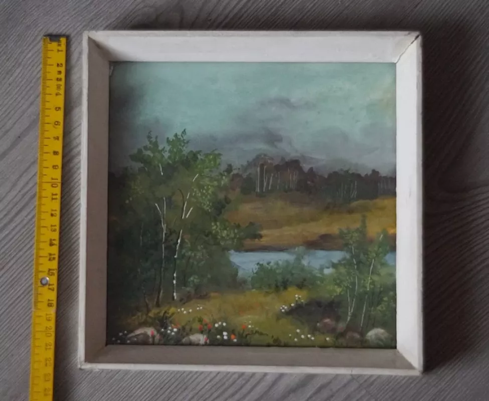 Lietuviu dailininko paveikslas - , namai ir interjeras 2