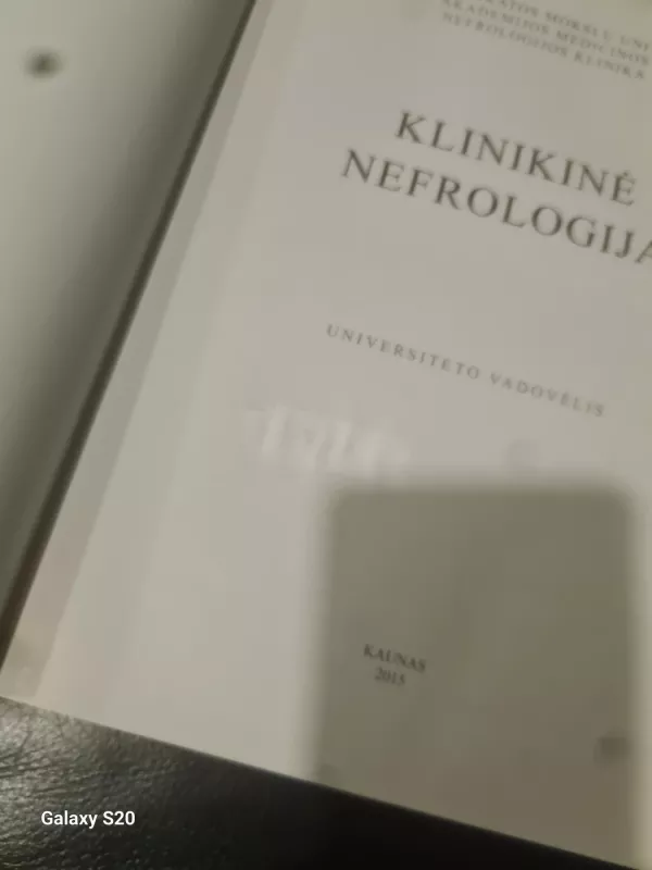 Klinikinė nefrologija - Autorių Kolektyvas, knyga 3