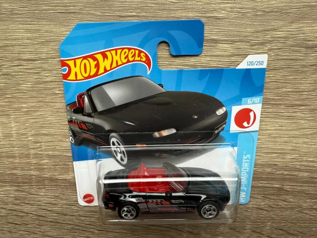 91 Mazda MX-5 Miata Hot Wheels - , namai ir interjeras 5