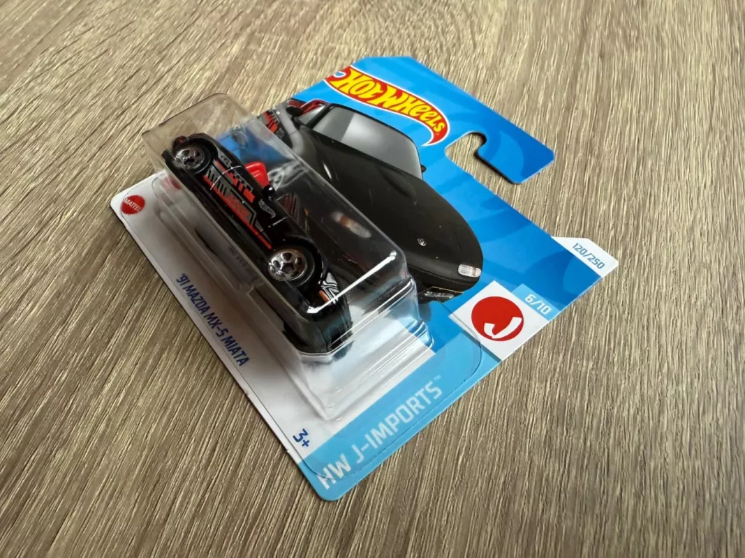 91 Mazda MX-5 Miata Hot Wheels - , namai ir interjeras 4