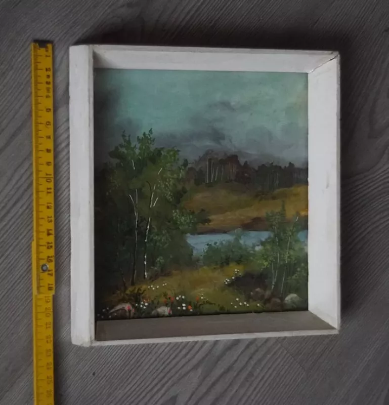 Lietuviu dailininko paveikslas - , namai ir interjeras 3