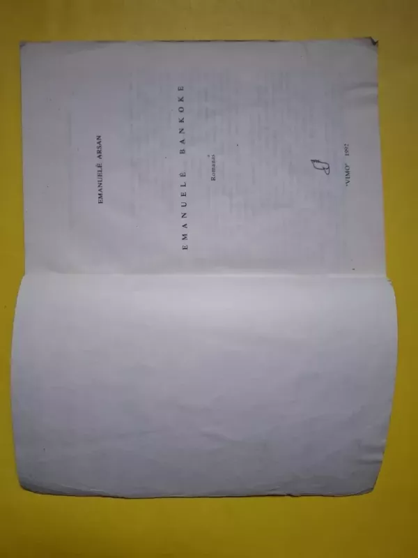 Emanuelė Bankoke - Emanuelė Arsan, knyga 3