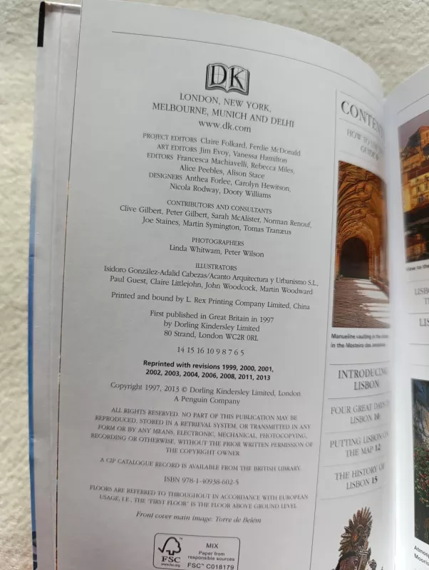 DK Eyewitness travel guide Lisbon - DK Eyewitness, knyga 4