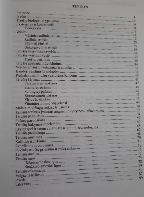 Triušių auginimas - Nelė Gaidžiūnienė, knyga 3