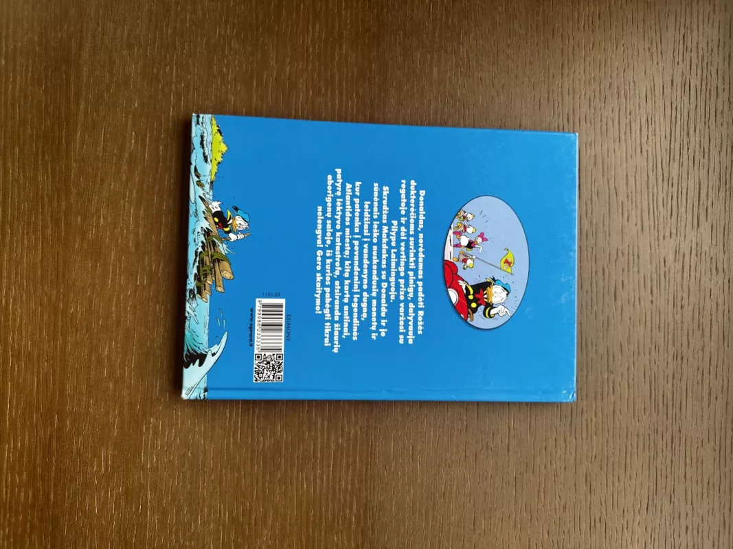 Donaldas ir kiti. Nuskendęs Atlantidos miestas ir pabėgimas nuo aborigenų - Walt Disney, knyga 3