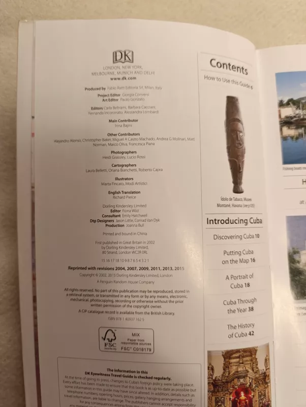 DK Eyewitness travel guide Cuba - DK Eyewitness, knyga 4