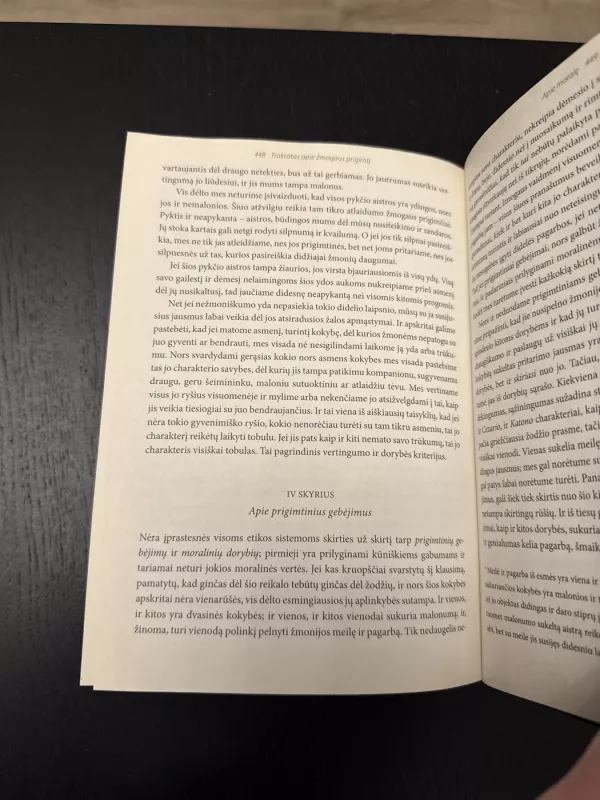 Traktatas apie žmogaus prigimtį - David Hume, knyga 6