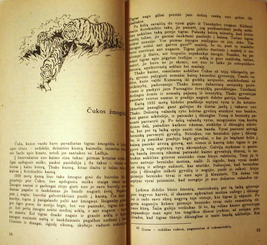 Šventyklos tigras ir kiti Kumaono žmogėdros - Džimas Korbetas, knyga 5