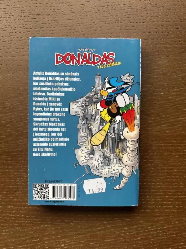 Donaldas Tavo kišenėje Nr. 5. ŠLOVINGI ŽYGIAI - Walt Disney, knyga 4
