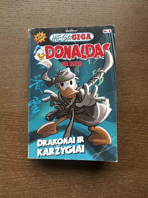 Donaldas ir kiti. Drakonai ir karžygiai - Walt disney, knyga 2