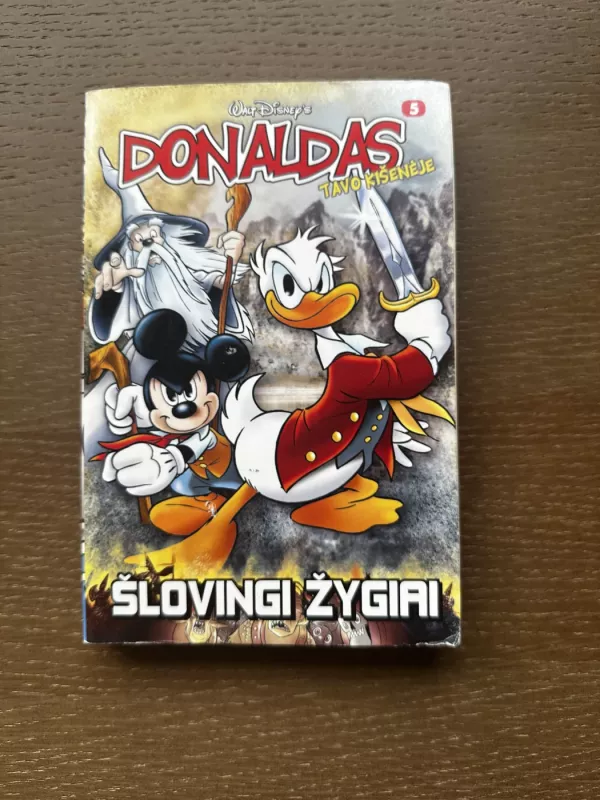Donaldas Tavo kišenėje Nr. 5. ŠLOVINGI ŽYGIAI - Walt Disney, knyga 3