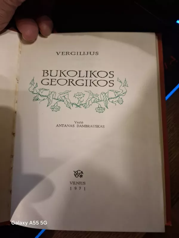 Bukolikos Georgikos - Vergilijus, knyga 2