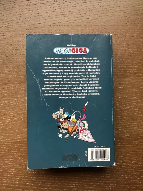 Donaldas ir kiti. Drakonai ir karžygiai - Walt disney, knyga 4