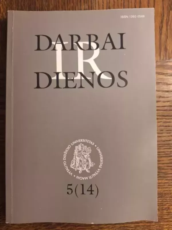 Darbai ir dienos 5(14) - Autorių kolektyas, knyga 2
