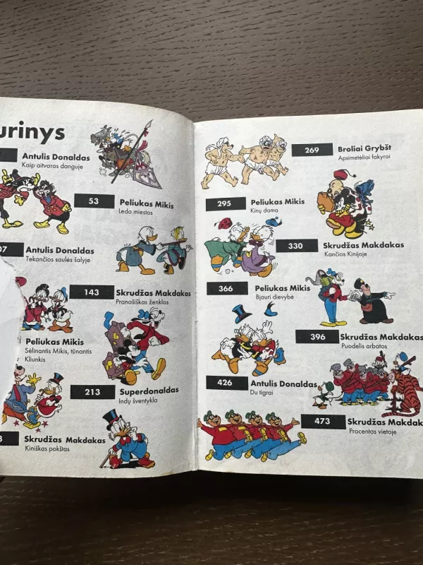 Donaldas ir kiti. Drakonai ir karžygiai - Walt disney, knyga 6