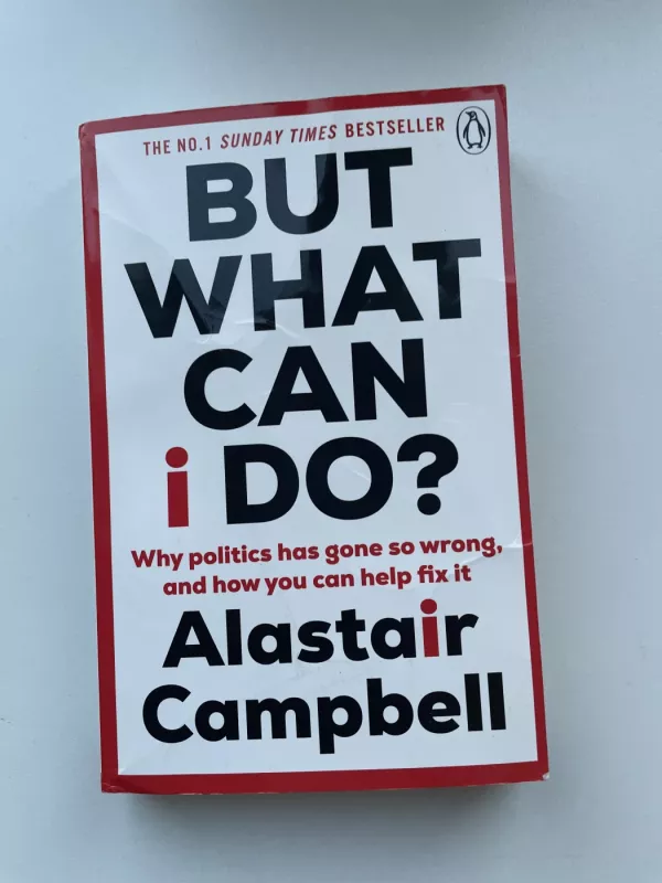 BUT WHAT CAN I DO - Alastair Campbell, knyga 3
