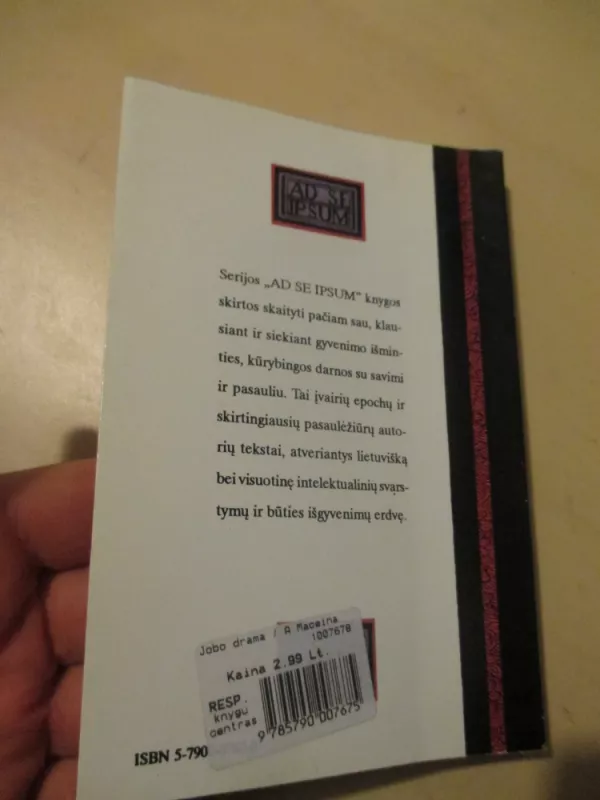 Jobo drama - Antanas Maceina, knyga 6