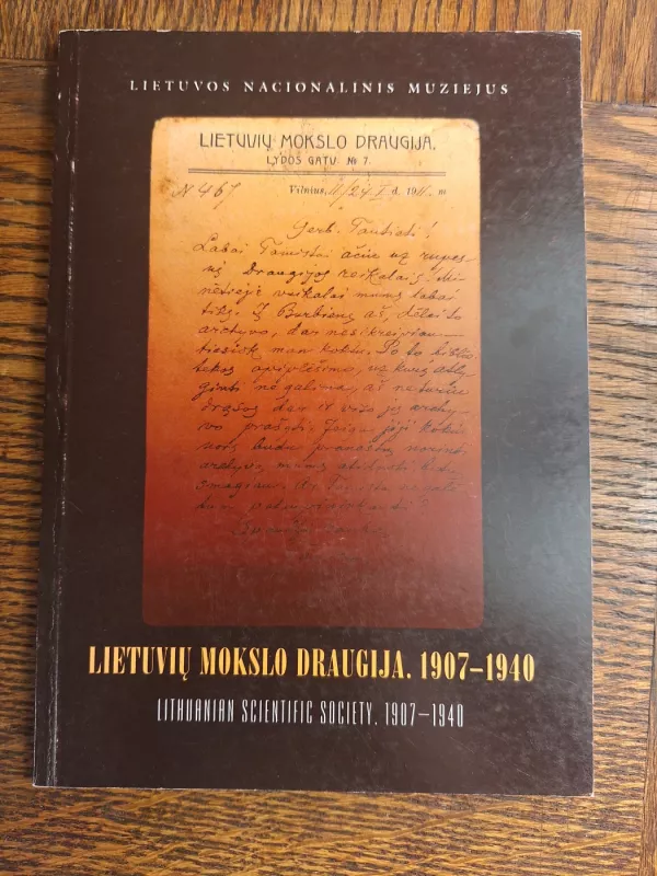 Lietuvių mokslo draugija. 1907-1940/Lithuanian scientific society. 1907-1940 - Autorių Kolektyvas, knyga 2