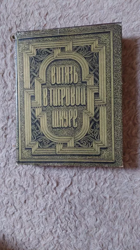 Vityaz v tigrovoj shkure - Šota Rustavelis, knyga 2