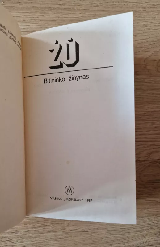 Bitininko žinynas - J. A. Balžekas, knyga 2