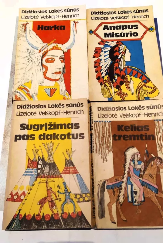 Didžiosios lokės sūnūs. Sugrįžimas pas dakotus - Lizelotė Velskopf-Henrich, knyga 2