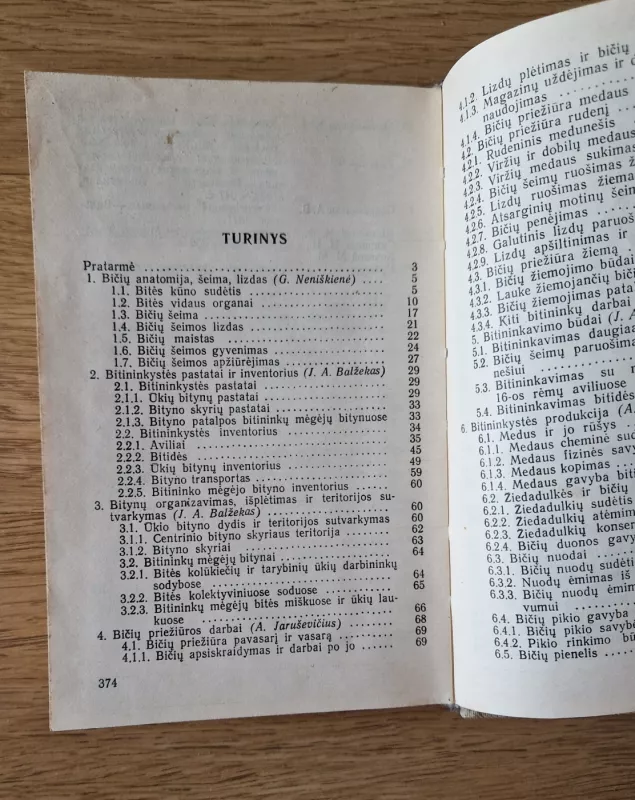 Bitininko žinynas - J. A. Balžekas, knyga 5