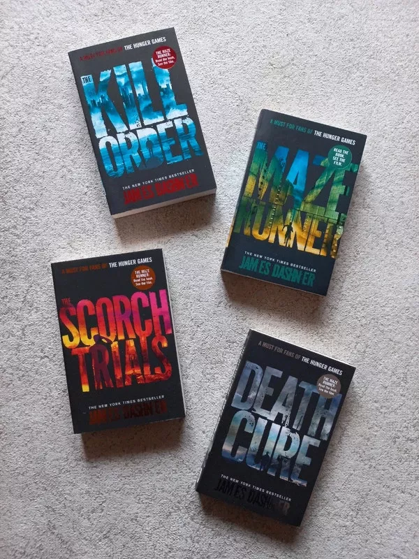 Maze Runner 4 Book Bundle James Dashner - James Dashner, knyga 2