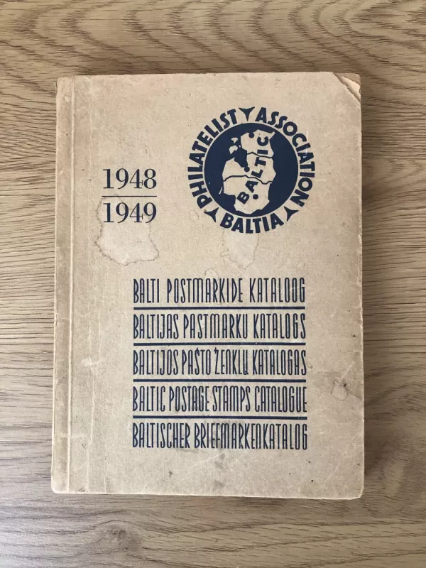 Baltijos Pašto Ženklų Katalogas 1948 - 1949 - Autorius Nežinonamas, knyga 2