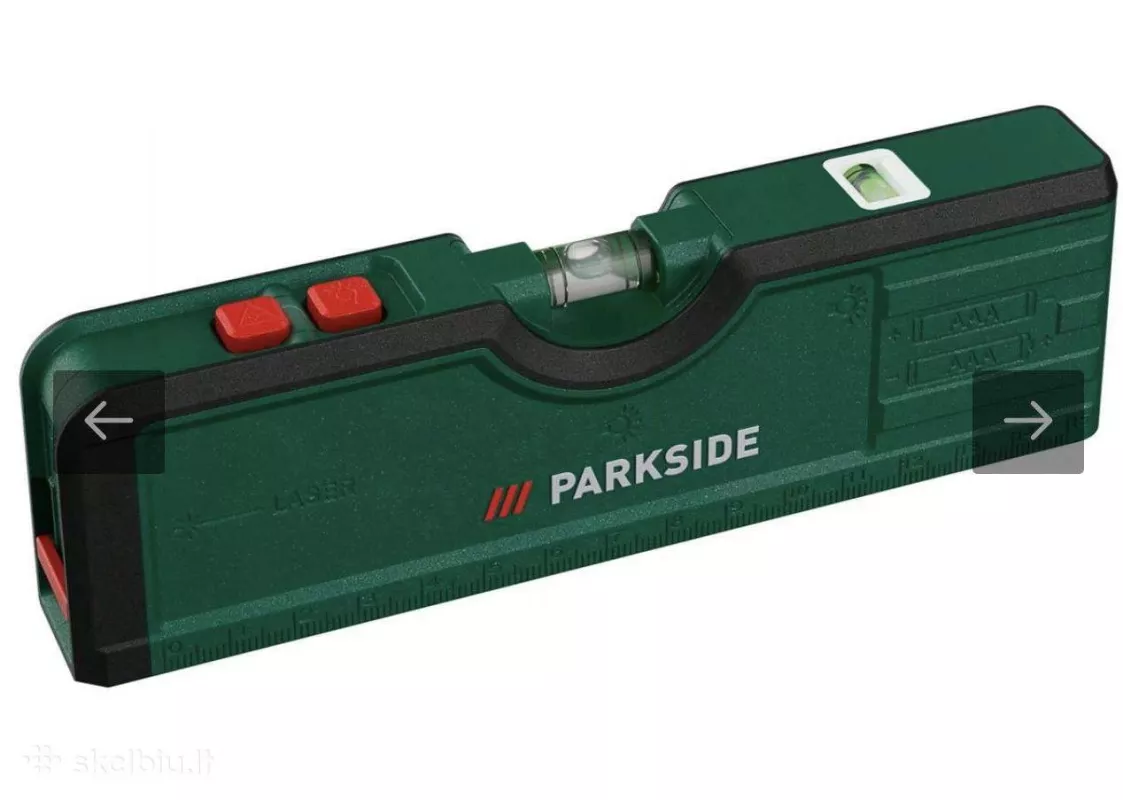 Lazerinis gulsčiukas su trikoju stovu Parkside - , namai ir interjeras 4