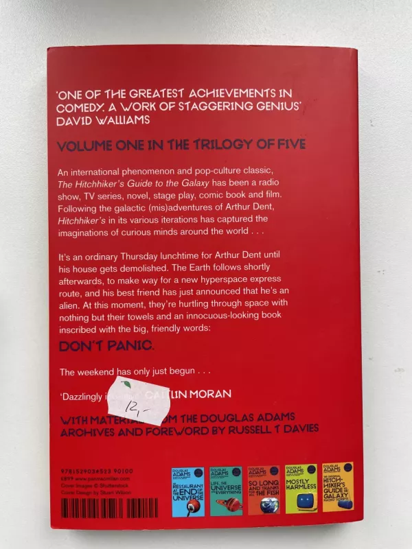 The Hitch Hiker’s guide to the galaxy - Douglas Adams, knyga 3