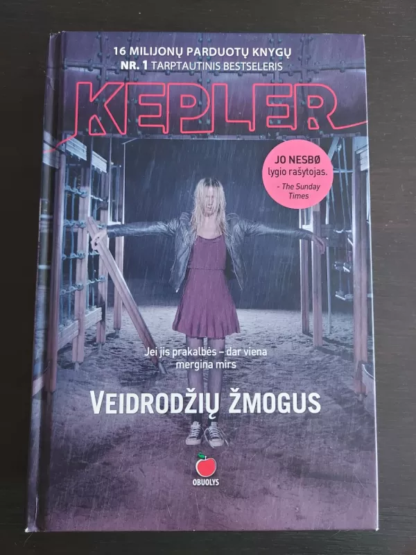 Veidrodžių žmogus - Kepler Lars, knyga 2