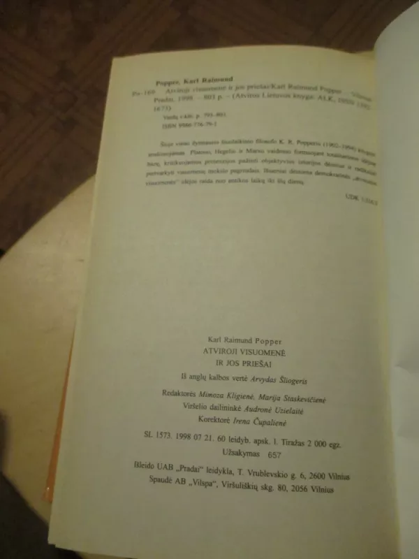 Atviroji visuomenė ir jos priešai - Autorių Kolektyvas, knyga 5