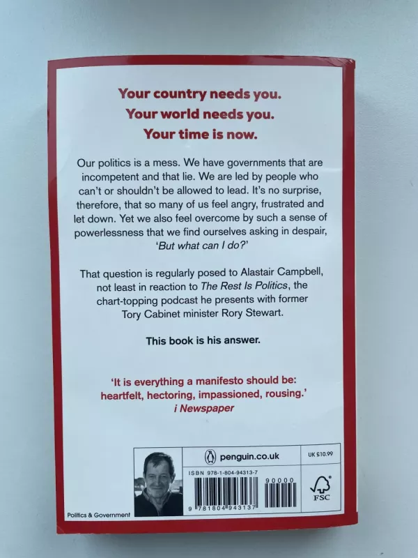 BUT WHAT CAN I DO - Alastair Campbell, knyga 4