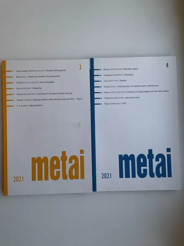 Metai - Metai Metai, knyga 3