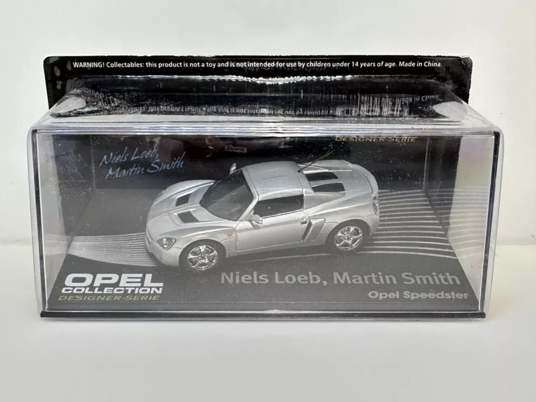 Opel Speedster Loeb Smith 1:43 Eaglemoss - , namai ir interjeras 3
