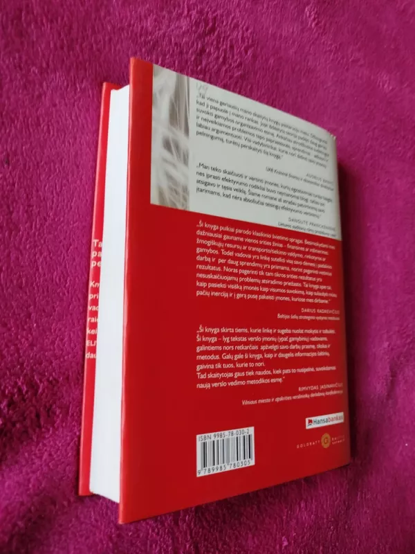 Tikslas Tobulėjimo procesas - Eliyahu M. Goldratt, Jeff  Cox, knyga 6