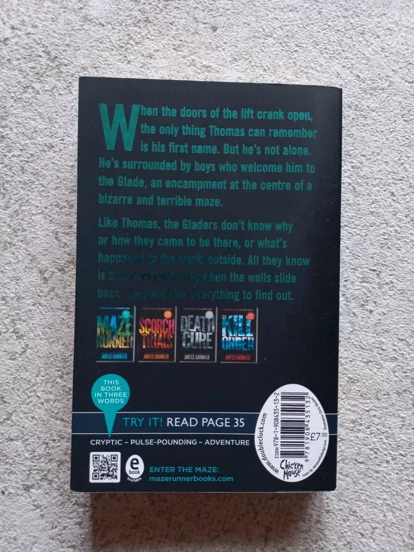 Maze Runner 4 Book Bundle James Dashner - James Dashner, knyga 3