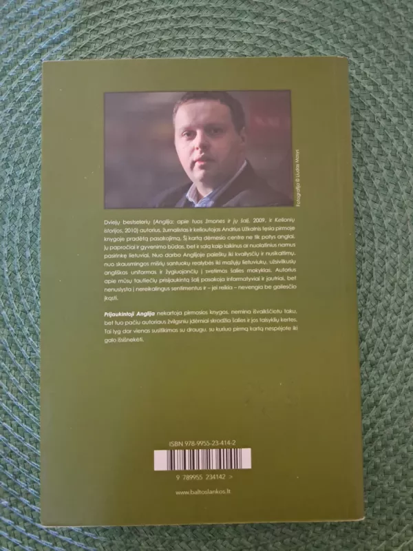 Prijaukintoji Anglija - Andrius Užkalnis, knyga 3