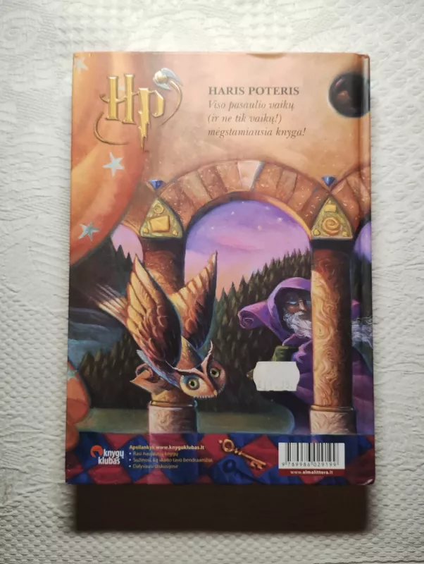 Haris Poteris ir Išminties akmuo - Rowling J. K., knyga 3