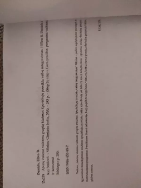 Atvirų visiems vaikams grupių kūrimas: specialiųjų poreikių vaikų integravimas - Ellen R. Daniels, knyga 3