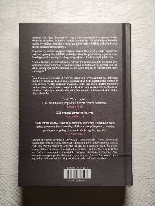 Patrikas Melrouzas - Edward Aubyn, knyga 3