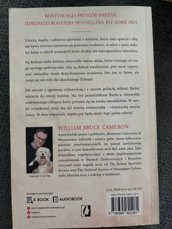O psie, który dał słowo - W. Bruce Cameron, knyga 4